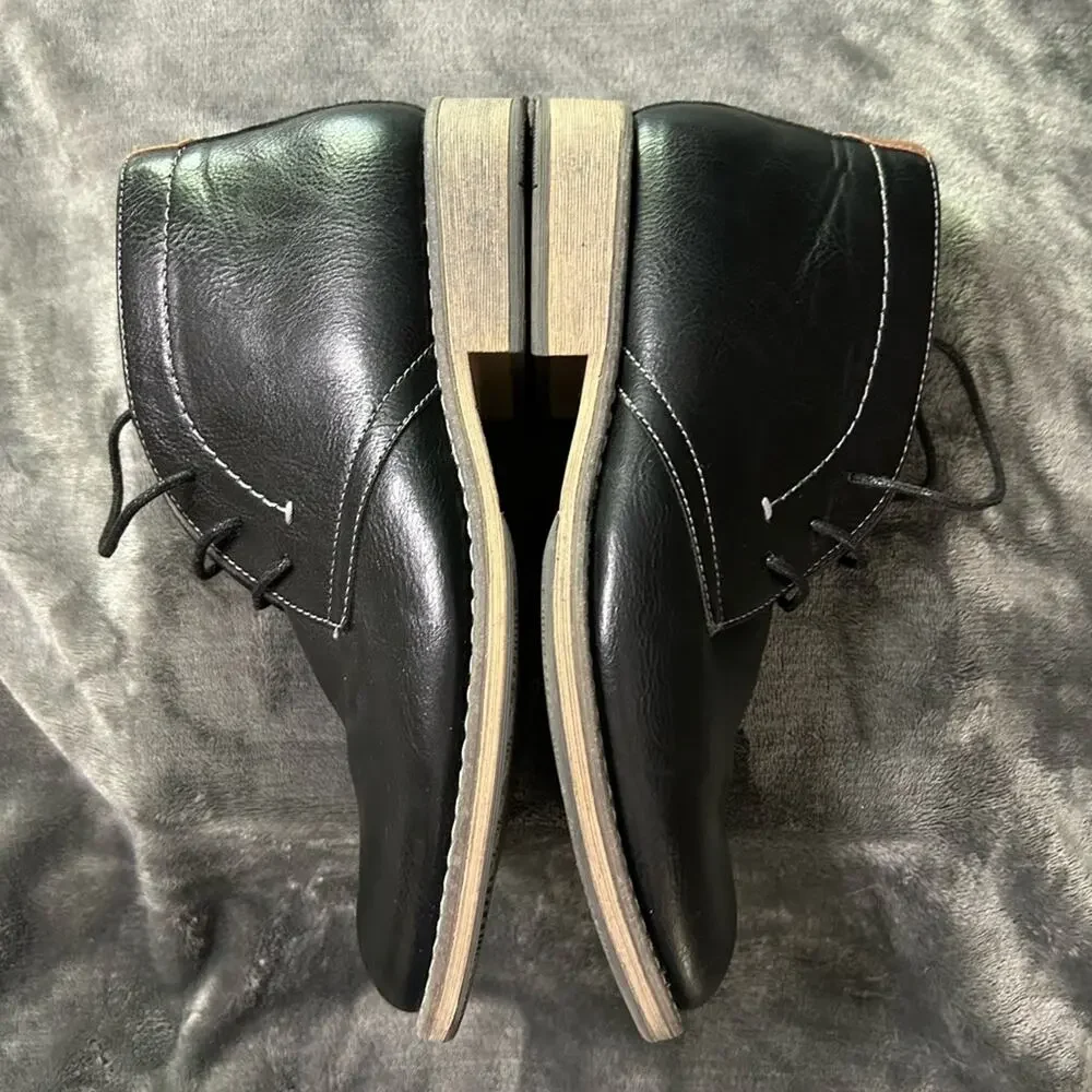 Sonoma Men’s Vitalize Black lace up boots Sz 8 - Picture 6 of 9